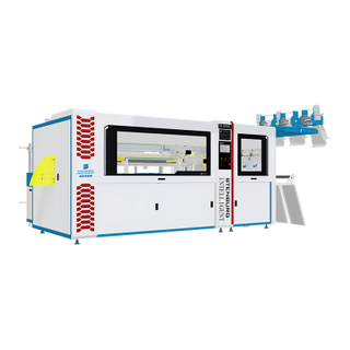 Machine d'assemblage de poches de matelas numérique SX-300DL, 380V contrôlée par PLC, 17-20 rangées/minute