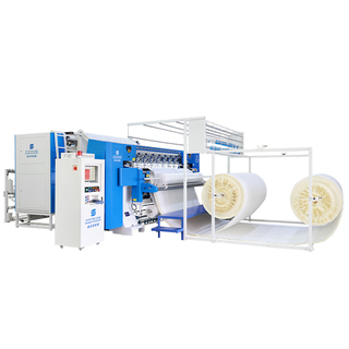 XDB-W-SJ + XDB-QG-3 Stitching informatisé Machine de courtepointe multi-fonds + Machine de coupe-panneau informatisé